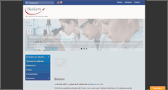 Desktop Screenshot of bioserv.fr